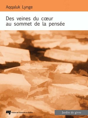 cover image of Des veines du coeur au sommet de la pensée